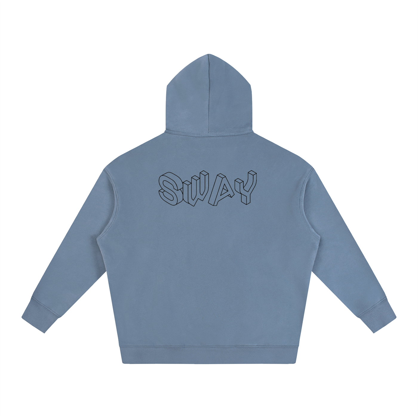 SWAY Minimalistic Oversize Fleeced Hoodie