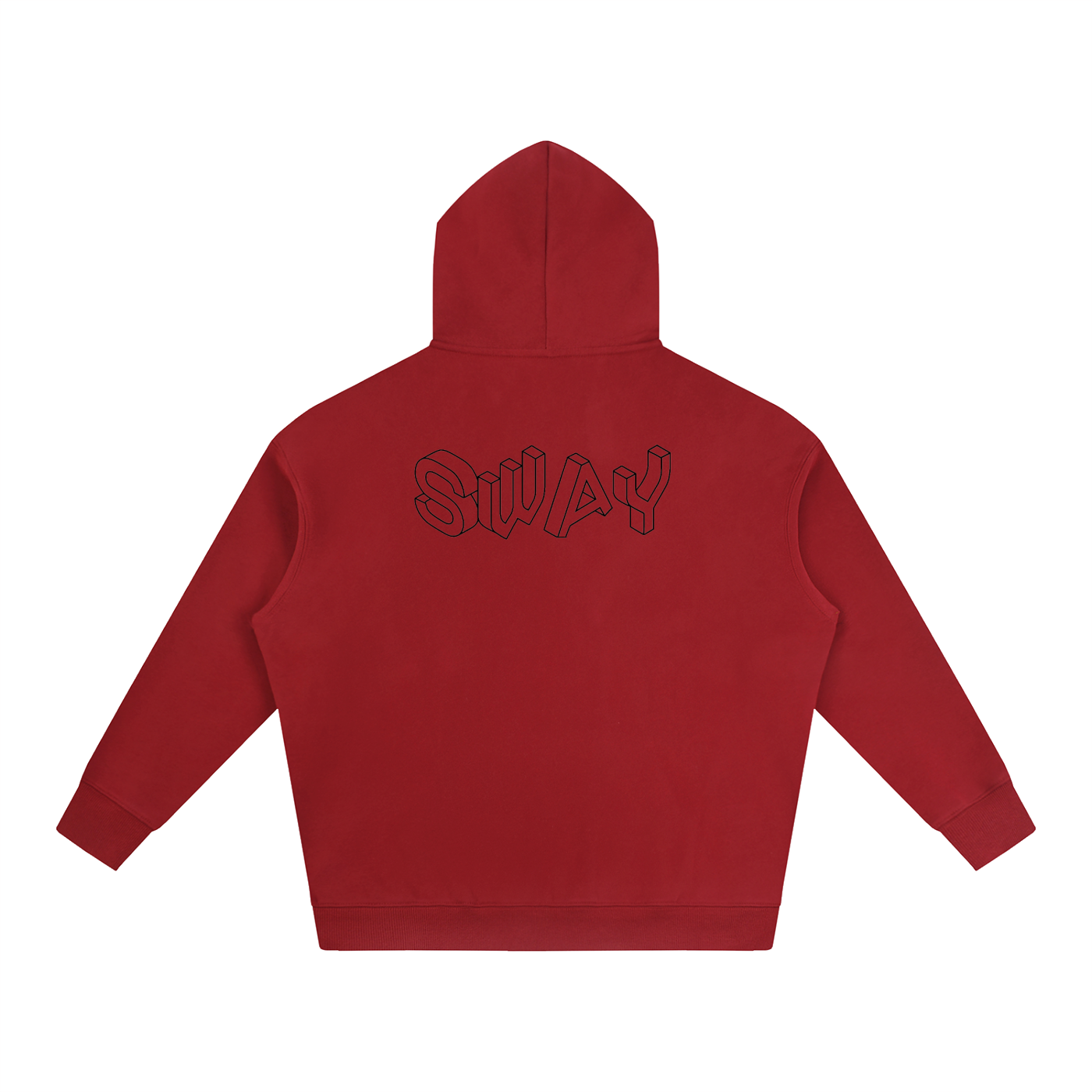 SWAY Minimalistic Oversize Fleeced Hoodie