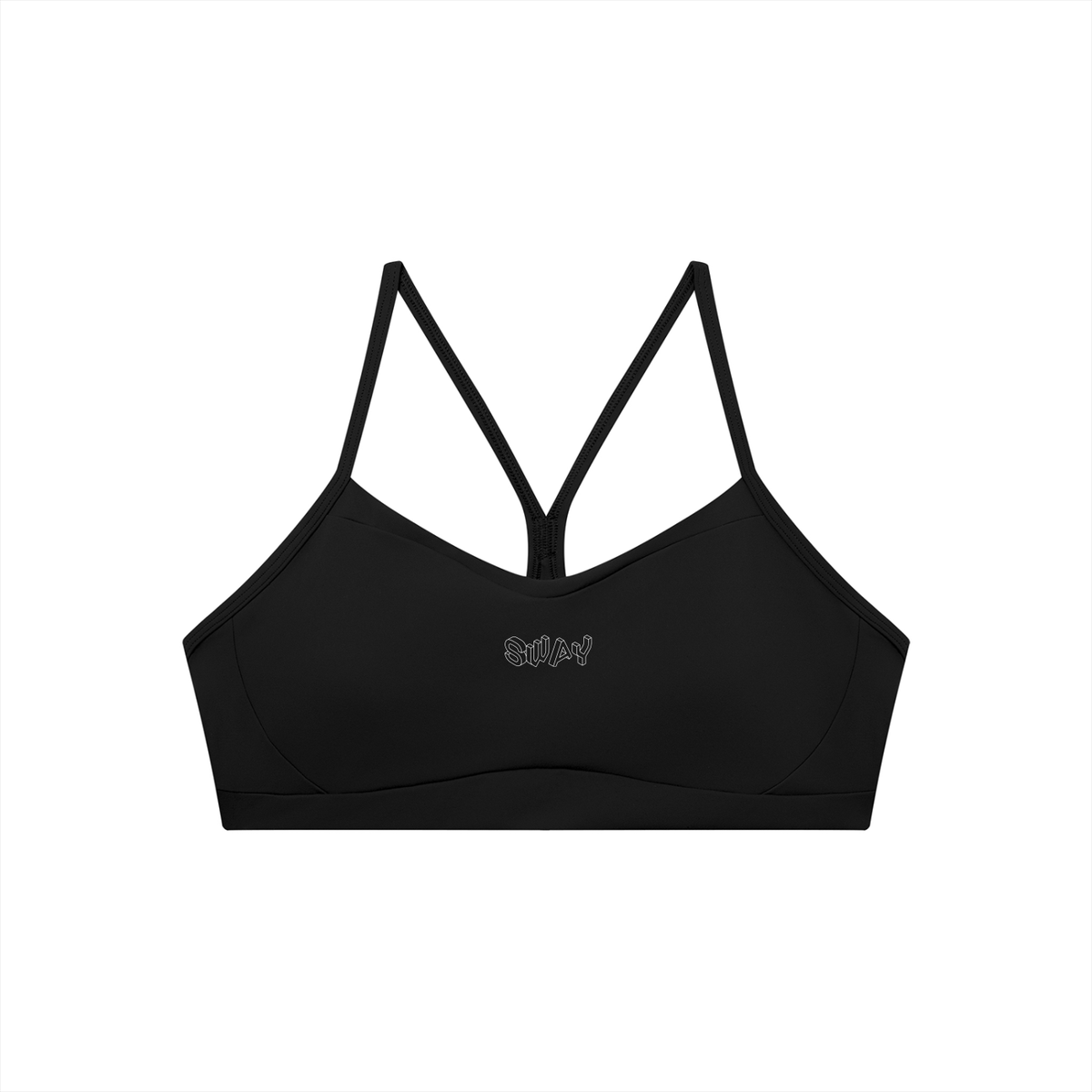 SWAY Minimalisitic Tight Cropped Sports Bra