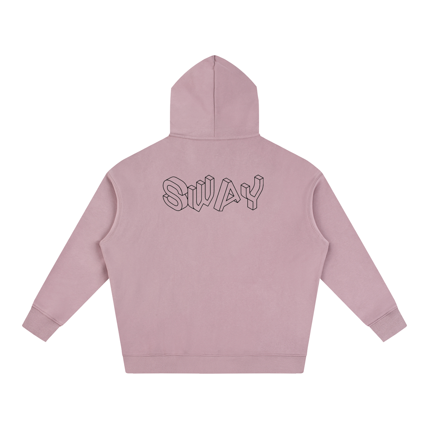 SWAY Minimalistic Oversize Fleeced Hoodie
