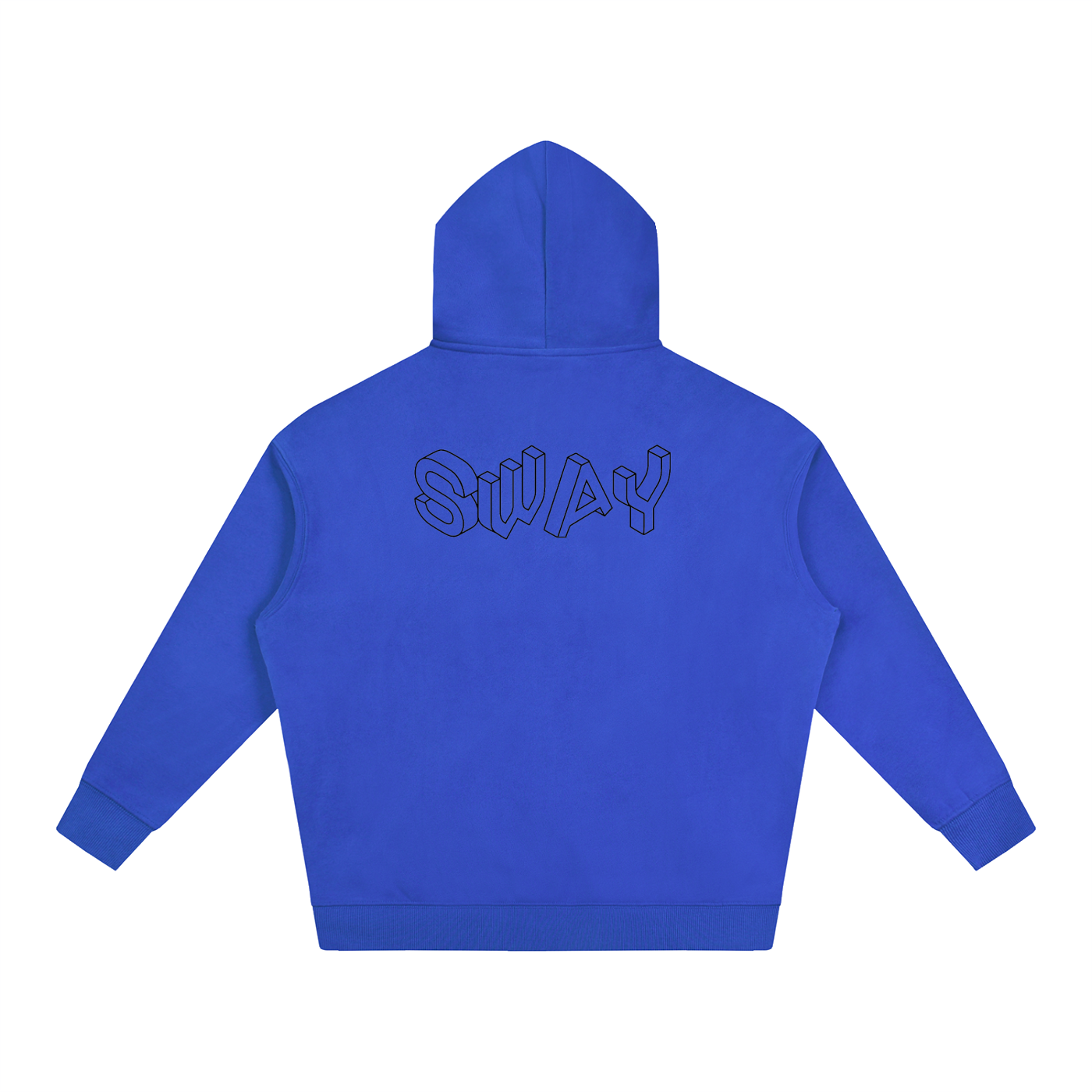 SWAY Minimalistic Oversize Fleeced Hoodie