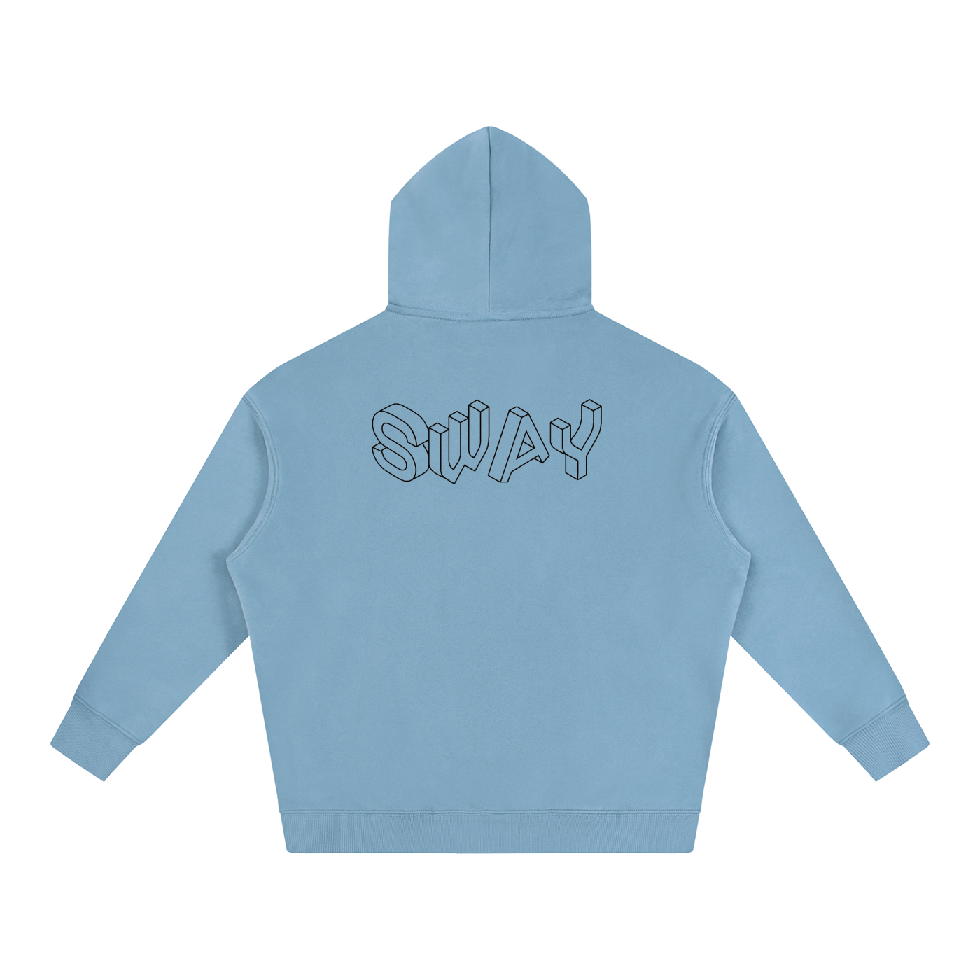 SWAY Minimalistic Oversize Fleeced Hoodie