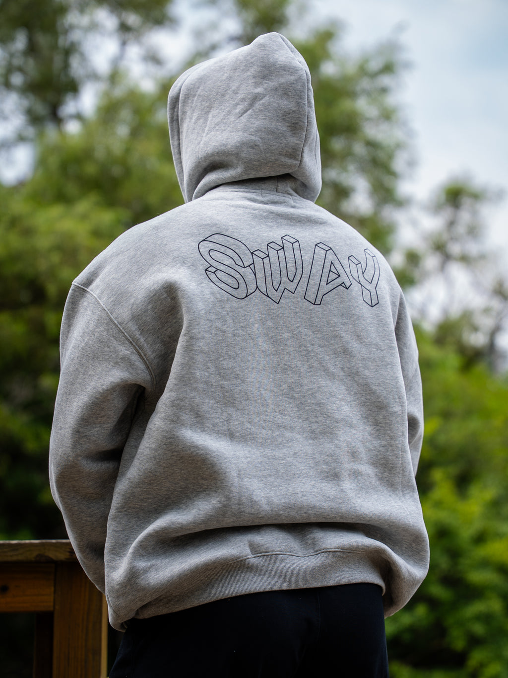 SWAY Minimalistic Oversize Fleeced Hoodie