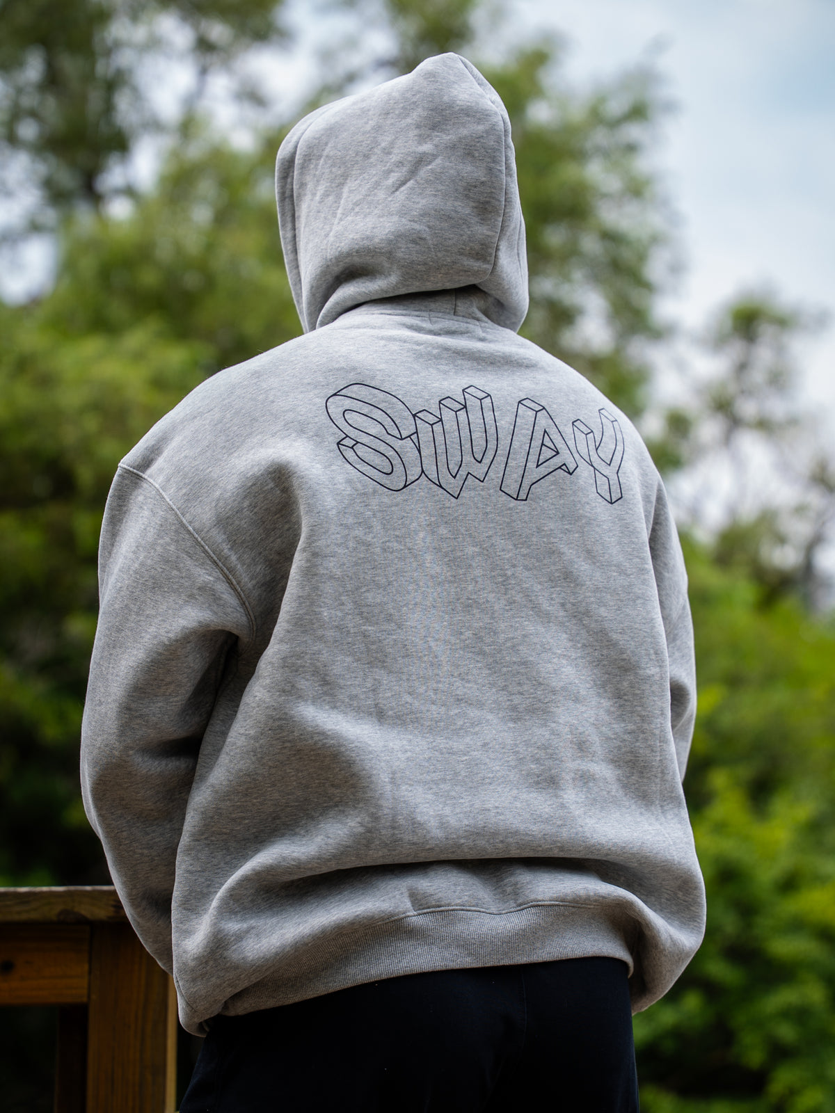 SWAY Minimalistic Oversize Fleeced Hoodie