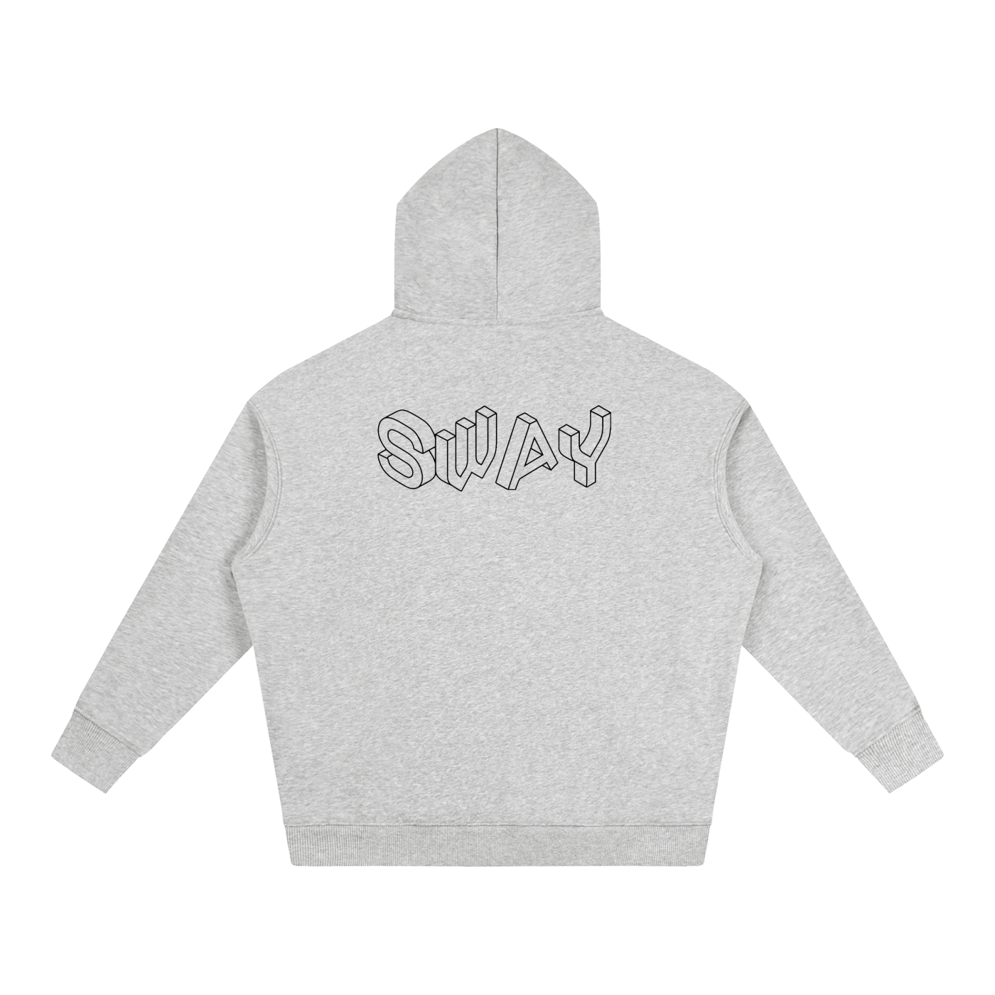 SWAY Minimalistic Oversize Fleeced Hoodie
